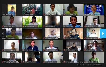 အရာထမ်းငယ်အခြေခံသင်တန်း(၃)ခုအား Online ဖြင့် ဖွင့်လှစ်ခြင်း