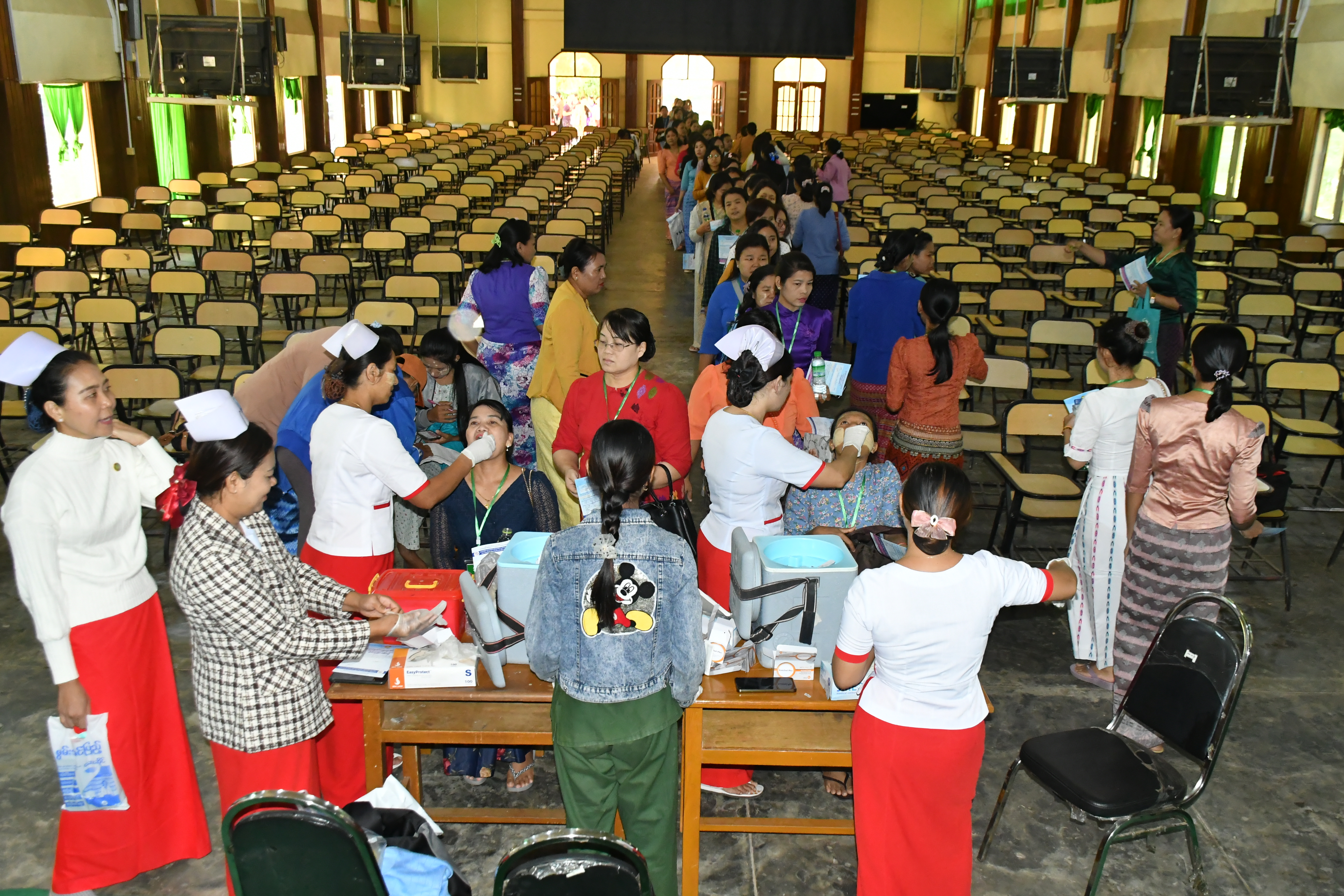 ပြင်းထန်ဝမ်းပျက်ဝမ်းလျှောရောဂါကာကွယ်ဆေးတိုက်ကျွေးခြင်း (၂၉-၁၁-၂၀၂၄ နှင့် ၃၀-၁၁-၂၀၂၄)
